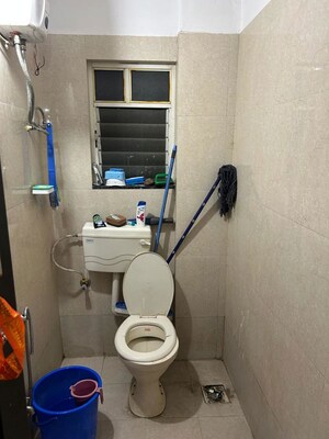 Bathroom in 1 BHK Apartment at Wadgaon Sheri – for Rent