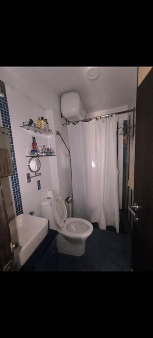 Bathroom in 3 BHK Apartment at Vijay Golden Peak, Khar West – for Rent
