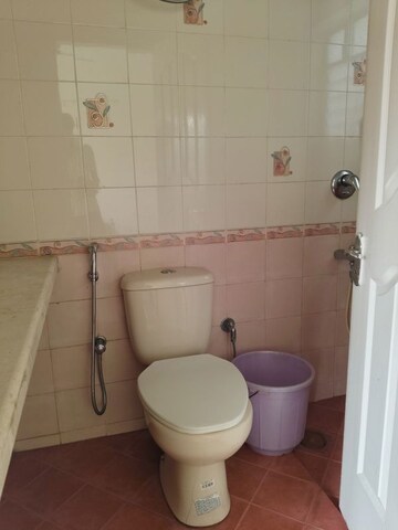 Bathroom in 3 BHK Apartment at Clover Park View, Koregaon Park – for Rent