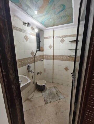 Bathroom in 1 BHK Apartment at Safal Ganga, Chembur – for Rent