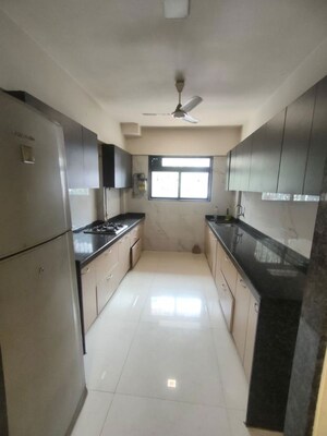 Kitchen in 3 BHK Apartment at Mamata Apartments, Prabhadevi – for Rent