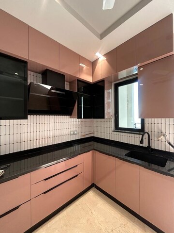 Kitchen in 4 BHK Apartment at Brigade No 7, Banjara Hills – for Rent