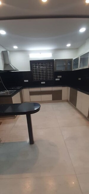 Kitchen in 3 BHK Apartment at Trendset Grande Apartments, Banjara Hills – for Rent