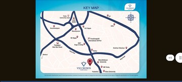  Plot – Map Location View at Pudukkottai nh - for Sale