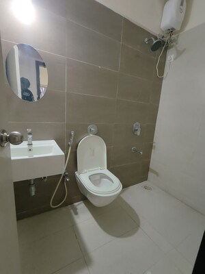 Bathroom in 2 BHK Apartment at Ashar Metro Towers, Vartak Nagar – for Rent
