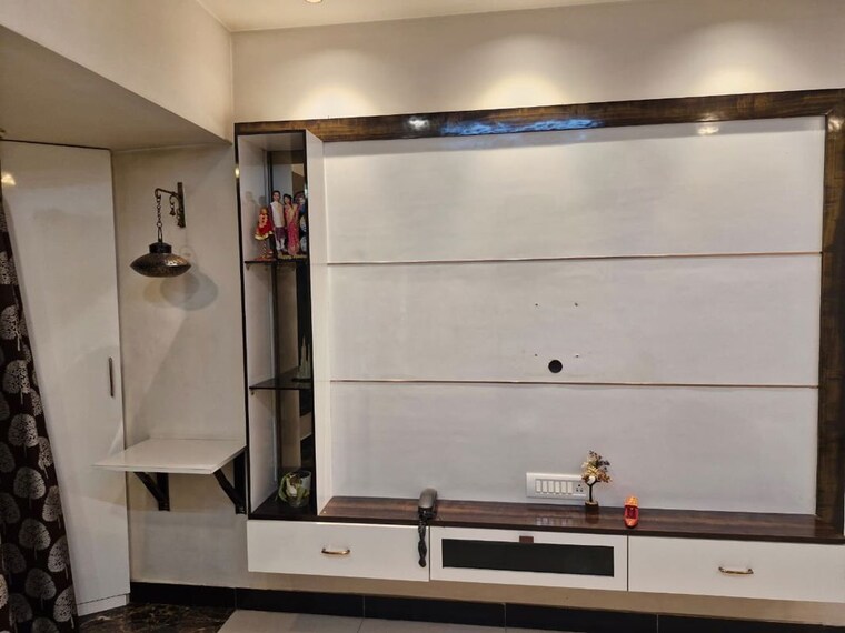 Living Room, cosmos-paradise-complex 1.5 Bedroom 570 Sq.Ft. Apartment In Thane West Thane 9750038