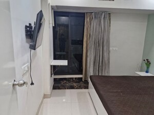 Bedroom in 1.5 BHK Apartment at Cosmos Paradise Complex, Thane West – for Rent
