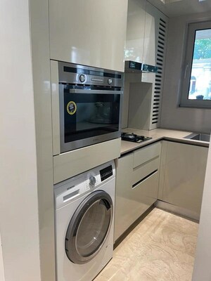 Kitchen in 1 BHK Apartment at Hiranandani Regent Hill, Powai – for Rent