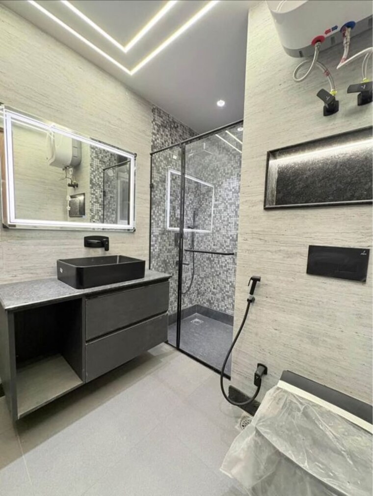 Bathroom, ansal-api-esencia 4 Bedroom 2430 Sq.Ft. Builder Floor In Sector 67 Gurgaon 9750064