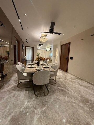 Living Room in 4 BHK Builder Floor at Sushant Lok Iii – for Sale