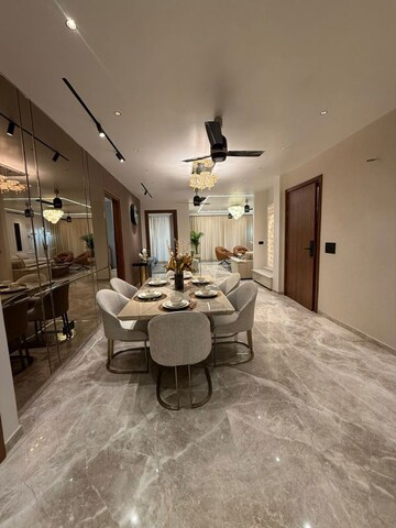 Living Room in 4 BHK Builder Floor at Sushant Lok Iii – for Sale