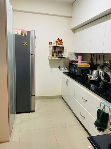 Kitchen in 1 BHK Apartment at Ramky One North Phase II, Yelahanka – for Rent