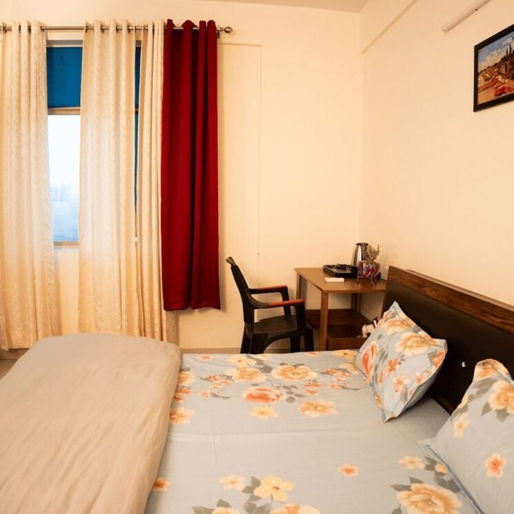 Bedroom, gomti nagar Pg For Girls In Gomti Nagar 9750127