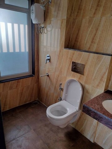 Bathroom in 2 BHK Apartment at Lodha Amara, Kolshet Road – for Rent