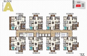 Master Plan in 3 BHK Apartment at Vertex 33 West, Nallagandla – for Sale