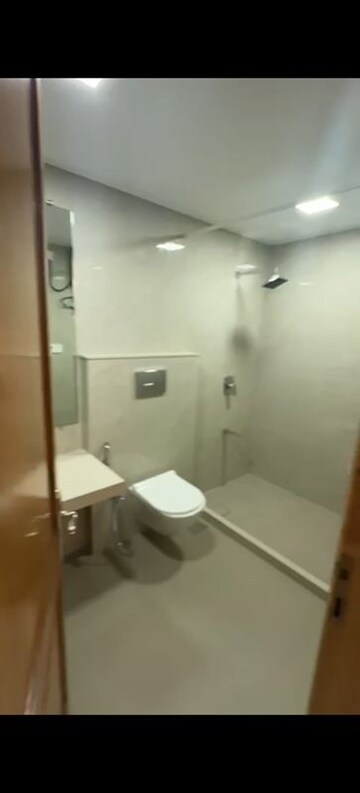 Bathroom in 4 BHK Apartment at Rustomjee 9 JVPD, Juhu – for Rent