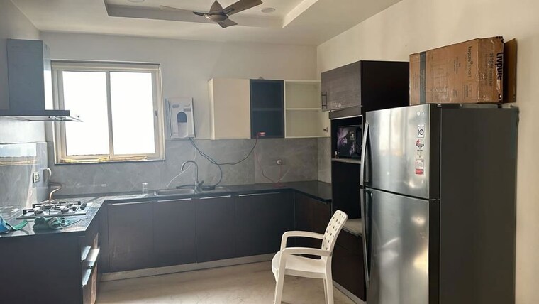 Kitchen, my-home-bhooja 3 Bedroom 2595 Sq.Ft. Apartment In Hi Tech City Hyderabad 9750224