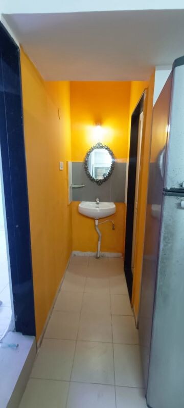 Bathroom in 1 BHK Apartment at Radha Residency Pune, J M Road – for Rent