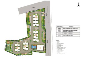 Master Plan in 3 BHK Apartment at Prestige Tranquil, Kokapet – for Sale