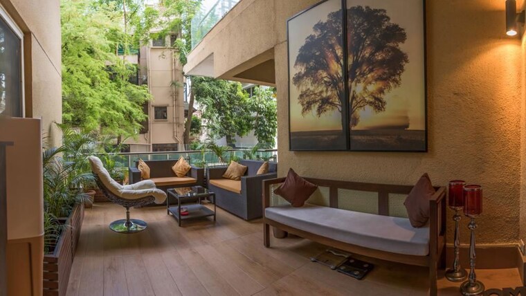 Living Room, brigade-crescent 4 Bedroom 4450 Sq.Ft. Apartment In Frazer Town Bangalore 9750236