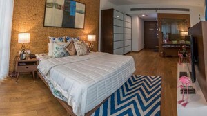 Bedroom in 4 BHK Apartment at Brigade Crescent, Frazer Town – for Sale