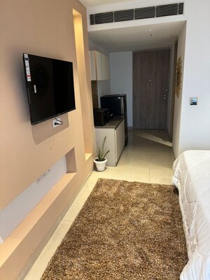 Bedroom in Studio Apartment at M3M One Key Resiments, Sector 67 – for Rent