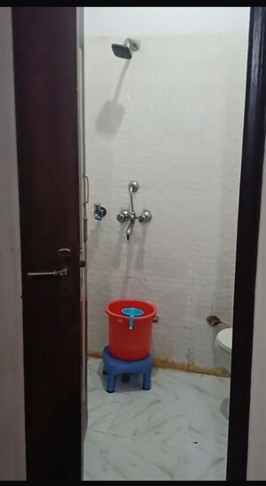 Bathroom in 1 BHK Builder Floor at Vasundhara Sector 3 – for Rent