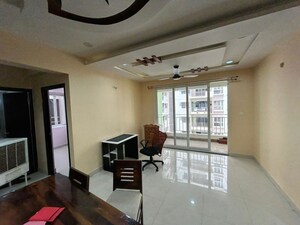 Living Room in 3 BHK Apartment at Ramky One Galaxia, Nallagandla – for Rent