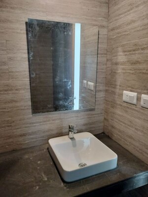 Bathroom in 3 BHK Apartment at Lodha Woods, Kandivali East – for Rent