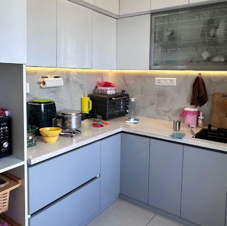 Kitchen, thanisandra 2 Bedroom 1200 Sq.Ft. Apartment In Thanisandra Bangalore 9750402