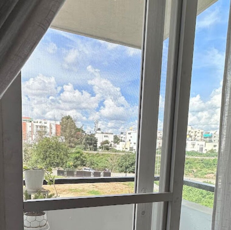 Balcony, thanisandra 2 Bedroom 1200 Sq.Ft. Apartment In Thanisandra Bangalore 9750402