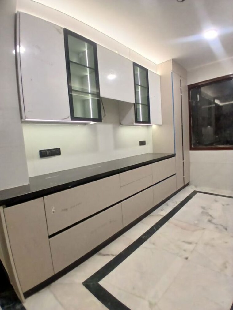 Kitchen, unitech-south-city-1 3 Bedroom 2200 Sq.Ft. Builder Floor In South City 1 Gurgaon 9750405