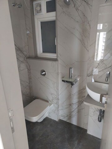Bathroom in 1 BHK Apartment at Gurukrupa Param, Vikhroli East – for Rent