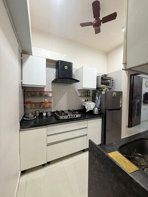 Kitchen in 2 BHK Apartment at Omkar Ananta, Goregaon East – for Rent