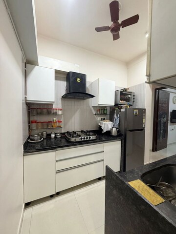 Kitchen in 2 BHK Apartment at Omkar Ananta, Goregaon East – for Rent