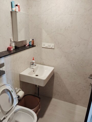 Bathroom in 2 BHK Apartment at Lodha Primo, Parel – for Rent