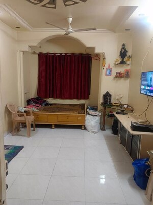 Bedroom in 1 BHK Apartment at Urmila CHS Dhankawadi, Dhankawadi – for Rent