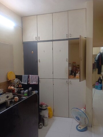 Master Bedroom in 1 BHK Apartment at Urmila CHS Dhankawadi, Dhankawadi – for Rent