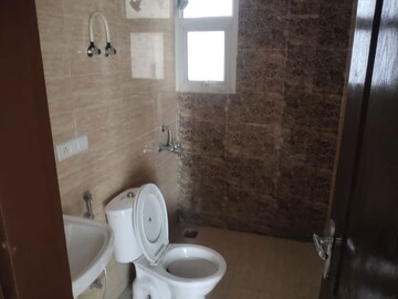Bathroom in 3 BHK Apartment at Omaxe The Palace, Gomti Nagar – for Rent