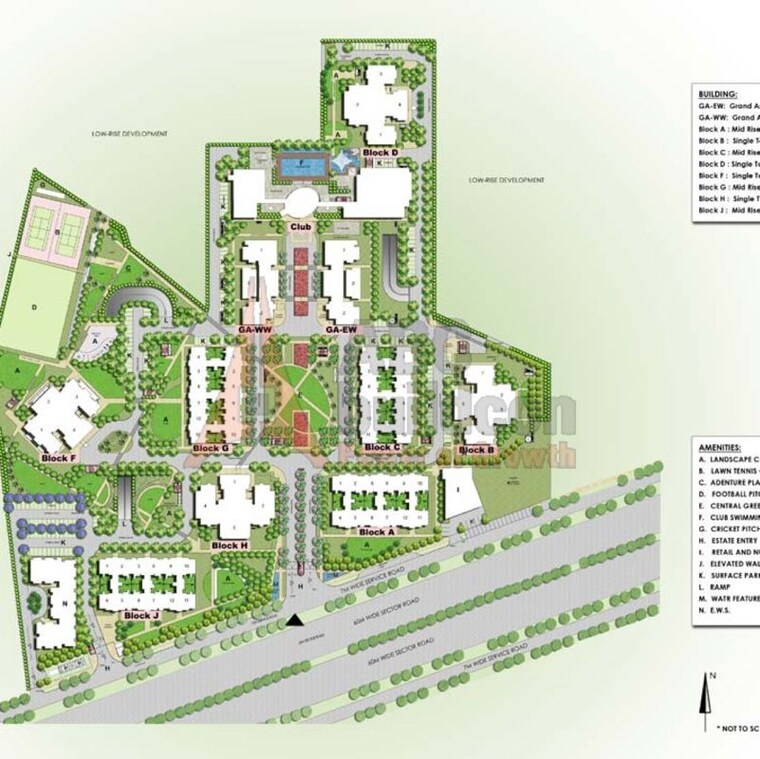 Master Plan, ireo-the-grand-arch 3 Bedroom 2164 Sq.Ft. Apartment In Sector 58 Gurgaon 9746892