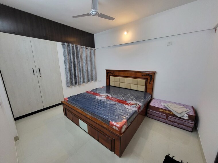Bedroom, manmohan-park 2 Bedroom 900 Sq.Ft. Apartment In Bibwewadi Pune 9750635