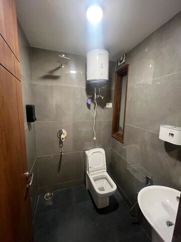 Bathroom in 1 BHK Builder Floor at Saket – for Rent