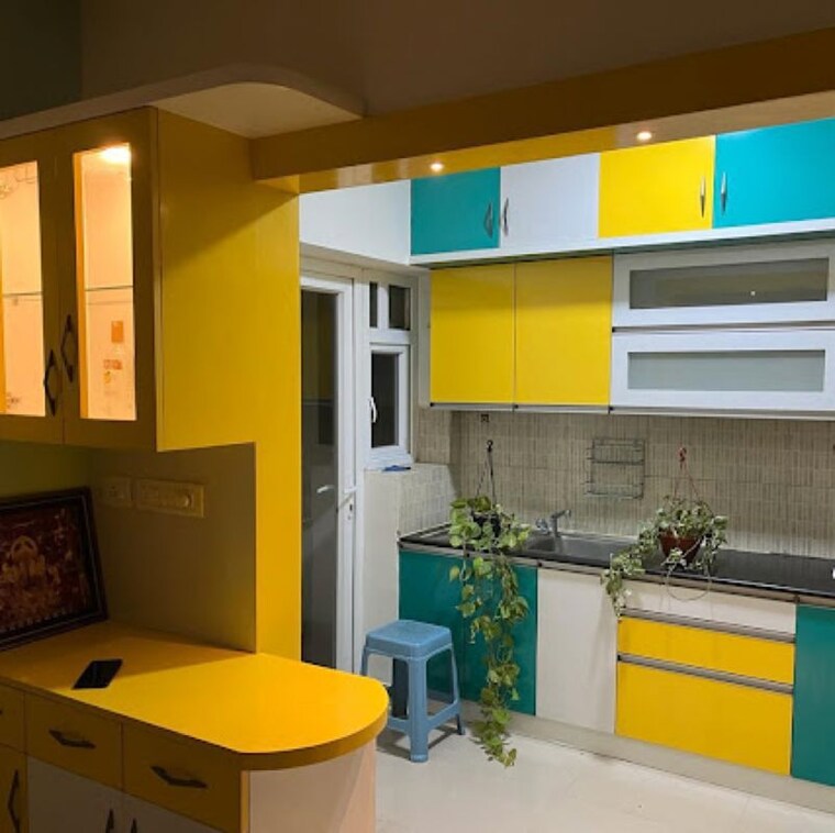 Kitchen, kolte-patil-raaga 2 Bedroom 938 Sq.Ft. Apartment In Kannur Bangalore 9750654