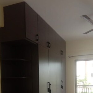 Bathroom in 2.5 BHK Apartment at Mantri Lithos, Thanisandra – for Rent