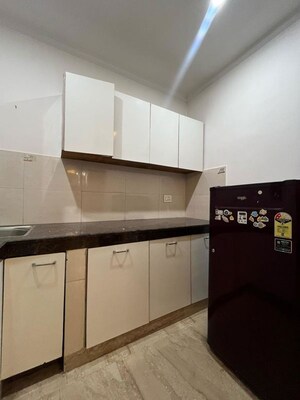 Kitchen in 2 BHK Builder Floor at Saket – for Rent
