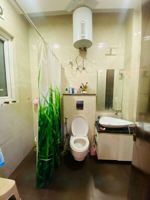 Bathroom in 2.5 BHK Builder Floor at Unitech South City II, Sector 50 – for Rent