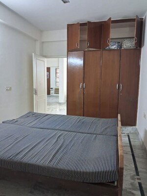 Bedroom in 3 BHK Builder Floor at Unitech South City II, Sector 50 – for Rent