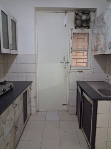 Kitchen in 3 BHK Builder Floor at Unitech South City II, Sector 50 – for Rent