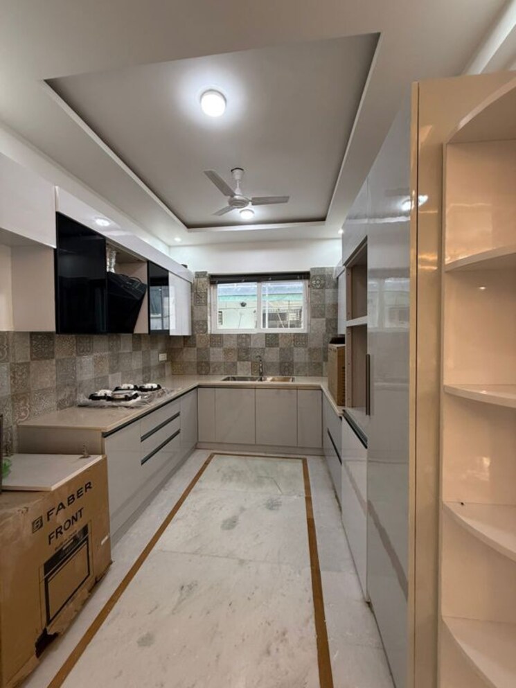 Kitchen, ansal-sushant-apartments 3 Bedroom 300 Sq.Ft. Builder Floor In Sushant Lok I Gurgaon 9750873