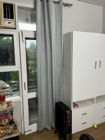 Balcony in 3 BHK Builder Floor at Ansal Sushant Apartments, Sushant Lok I – for Rent